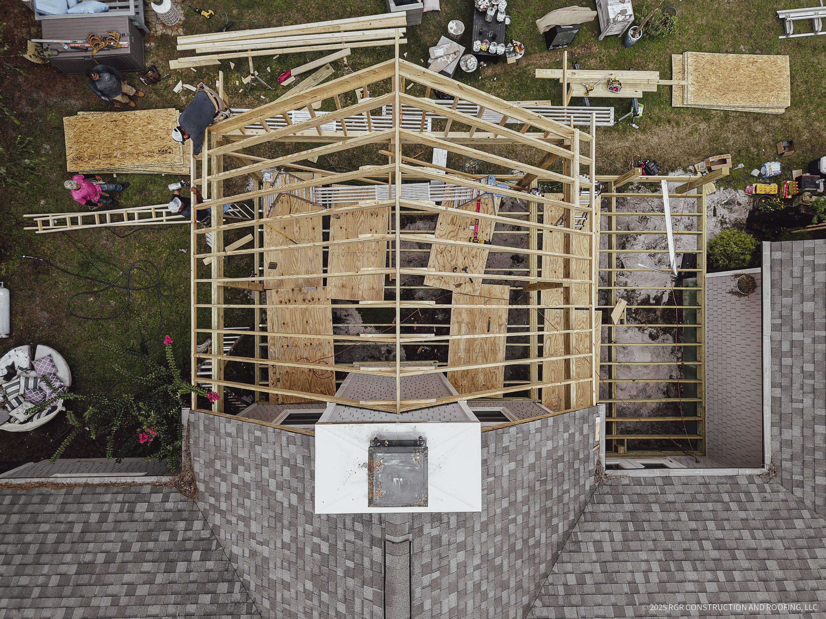 New CertainTeed Landmark roof installation by RGR Construction & Roofing, LLC in Wilmington NC — local, trusted roofing contractors specializing in fortified and storm-ready roofs.